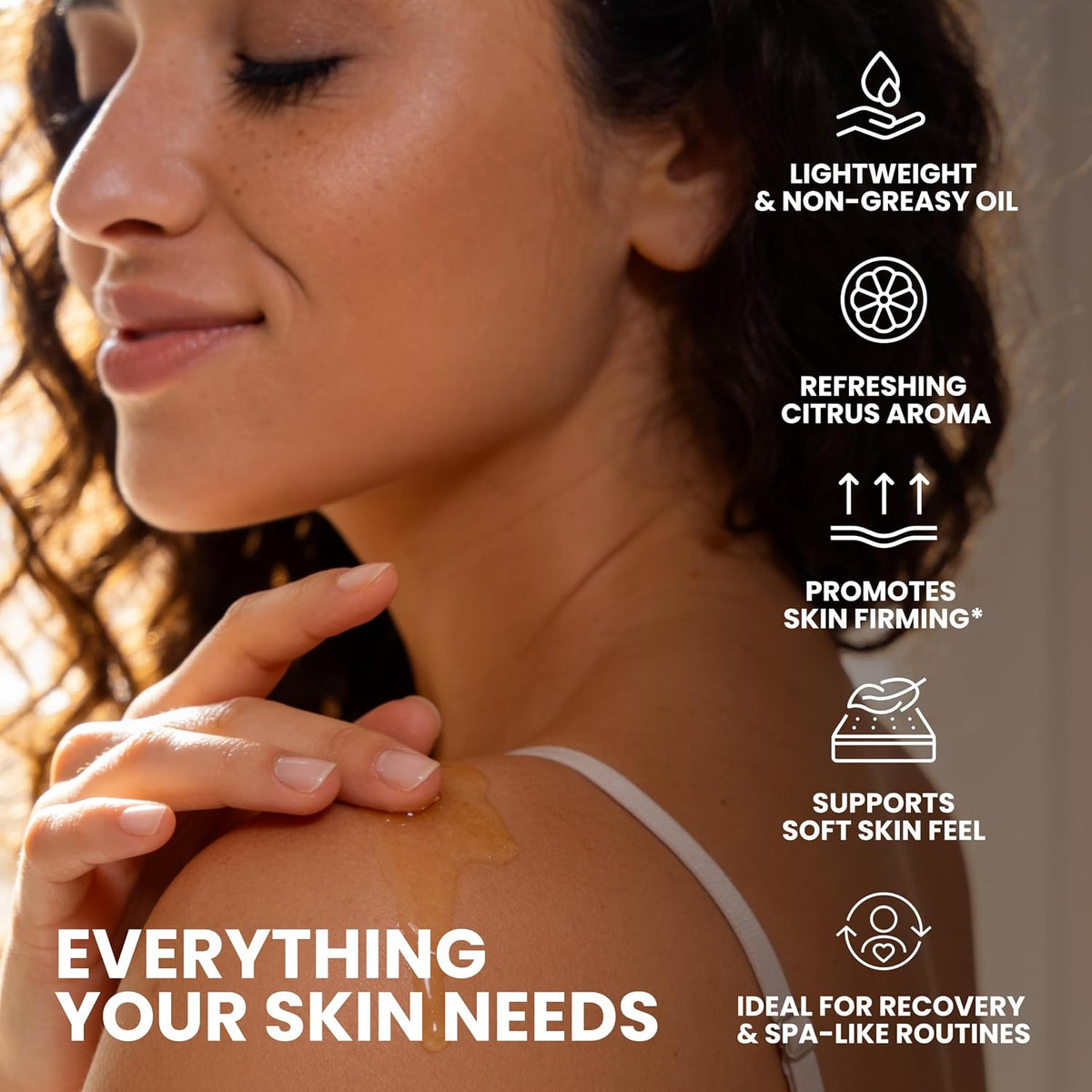 Firming Cellulite Body Oil – Collagen & Citrus Blend